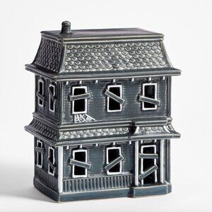 Pottery Barn Haunted House - Ceramic - Medium